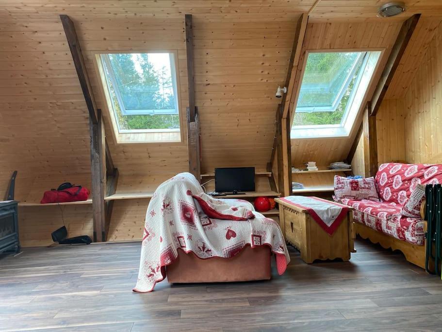 Chalet Cosy, Belle Vue, Dans Le Massif Du Vercors Lans-en-Vercors Eksteriør bilde