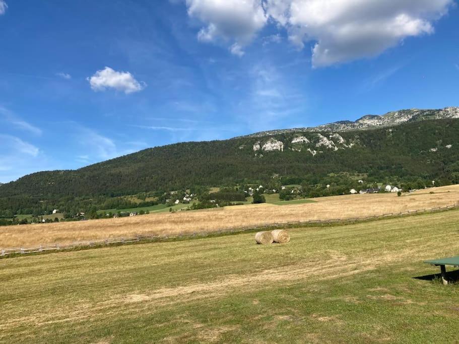 Chalet Cosy, Belle Vue, Dans Le Massif Du Vercors Lans-en-Vercors Eksteriør bilde